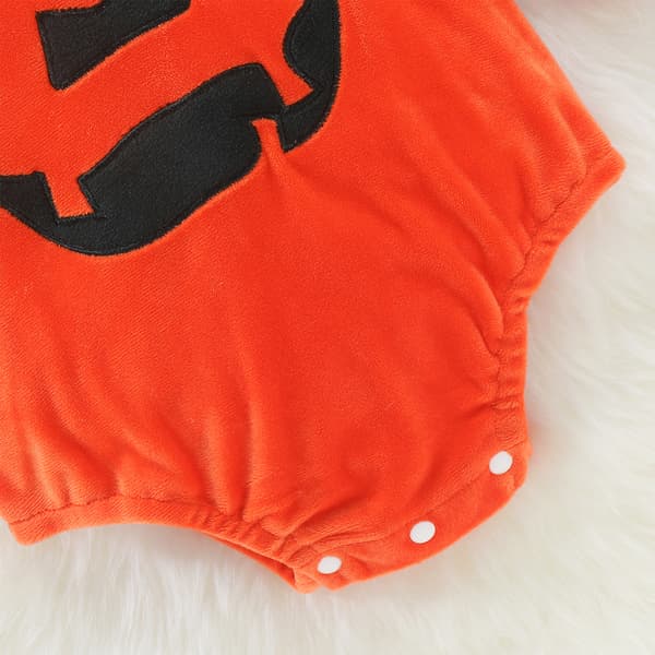 Halloween Græskar Spædbarnsdragt Sød Hel Langærmet Rollespil Body 6-9m 6-9m