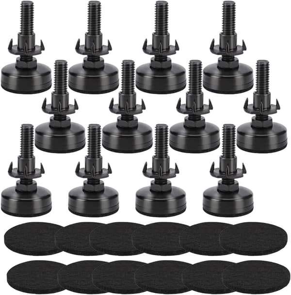 Justerbare fødder 3/8\"-16 (12 styk)
