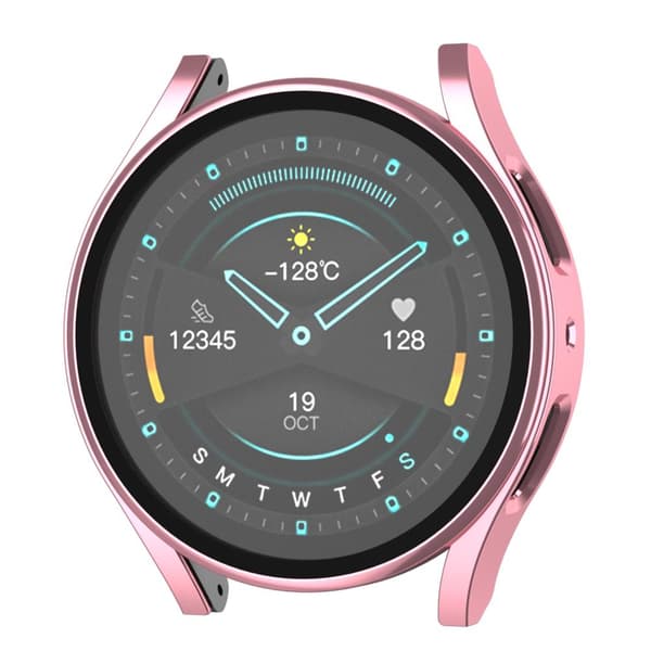 Protective Case Compatible with Samsung Galaxy Watch5 40 44 45mm PC Bumper Shell Shockproof Protective Cover