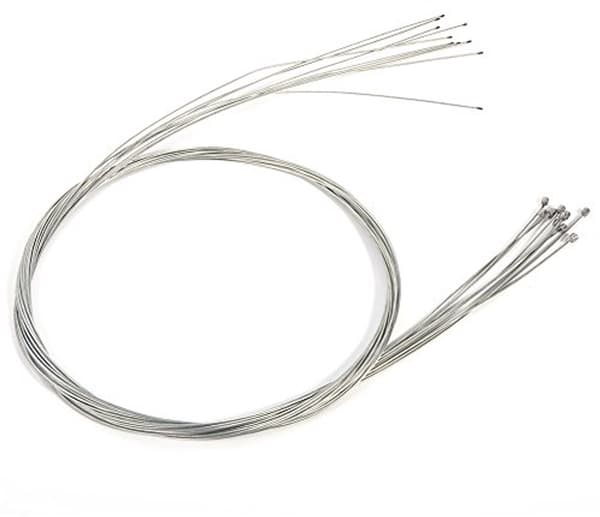 Universal Bicycle Gear Cables - 10 Pieces for Road Bikes and Mountain Bikes