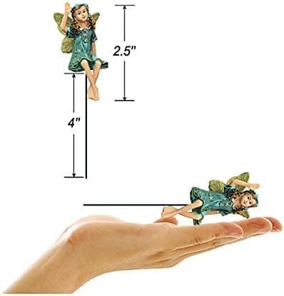 Miniatyrfeer for hagedekorasjon