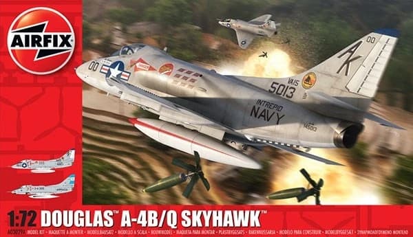 Airfix Modellfly Douglas A4 Skyhawk