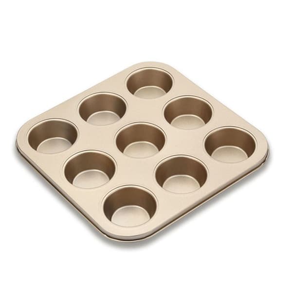 Muffinsform, cupcake-bageform, non-stick, nem at rengøre, café bar-stil 4 KLB