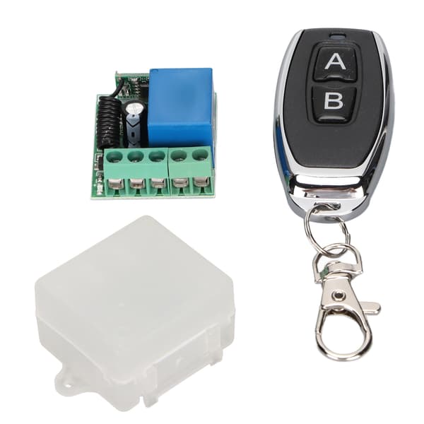 AKRKO1SY DC Single Channel Remote Control Switch 433Hz Wireless Relay Remote Control DC12V