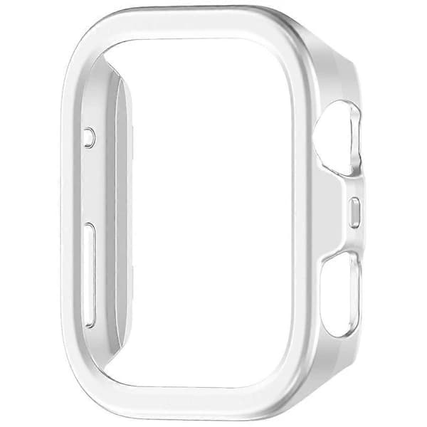 Watch Case Half Cover Skeleton Protective Case for Huawei Watch Fit4 Pro (Silver)