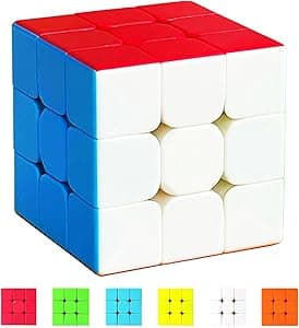 Shengshou 3x3 -nopeuskuutio, tarraamaton harmaa_yux harmaa Grey