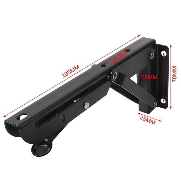 2 Pieces Under Desk Mouse Keyboard Tray Keyboard Bracket Extender Steel Keyboard Holder for Home Office Keyboard Platform