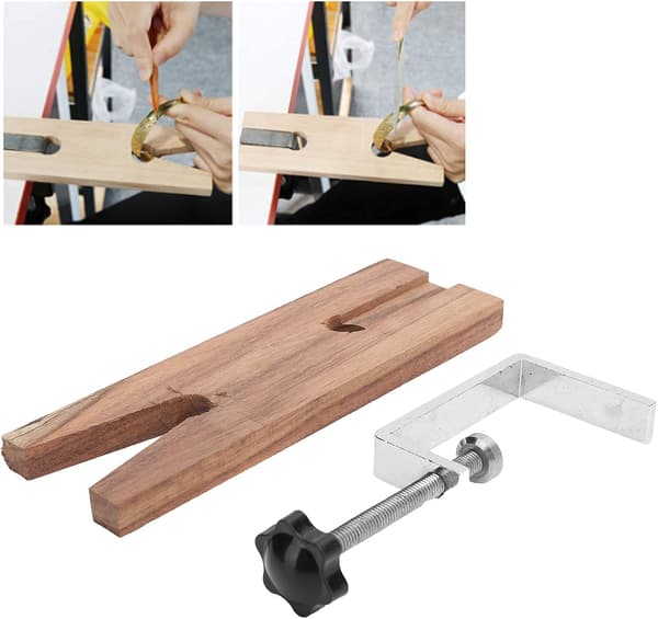 Woodworking Workbench, Jewelry Bench Clamp V-Groove C-Shaped Clamp