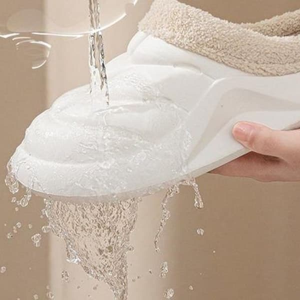 Women's Slippers with Lined Sole, Fluffy and Warm