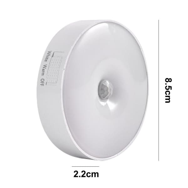 Indoor Sensor Night Light Rechargeable Small LED Wardrobe Light KLB