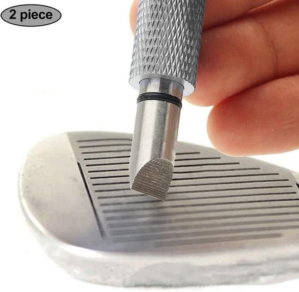 Groove-sliper, 2 stk Golf Groove-sliper, for golfkølle