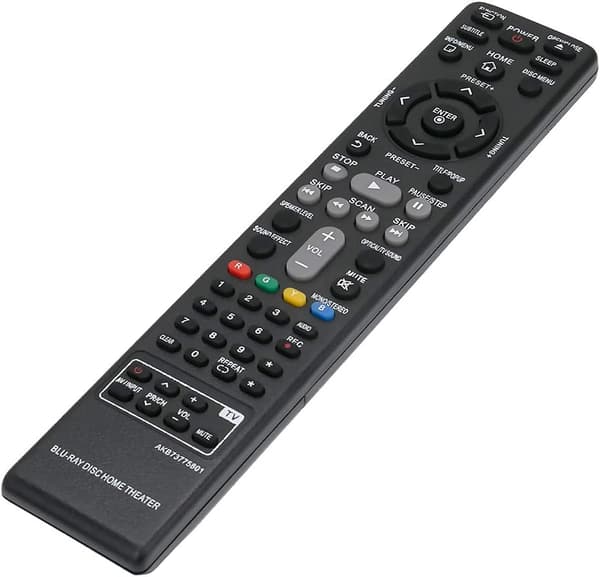AKB73775801 Replacement Remote Control Compatible with LG Blu-ray Home Theater System
