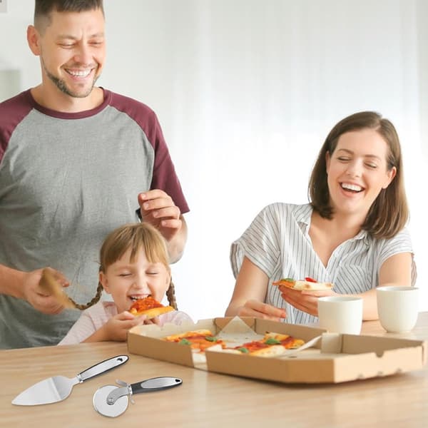 Pizzacutter - Dough Wheel - Stainless Steel - Pizza Knife - Pizza Roller - Ravioli Cutter - Robust & Sharp Wheel - Edging Wheel - Pasta Wheel