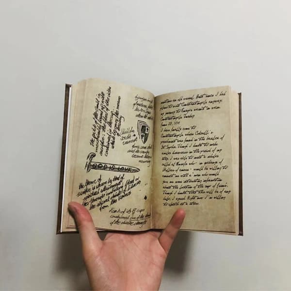 Indiana Jones Holy Grail Diary Prop Replica Diary