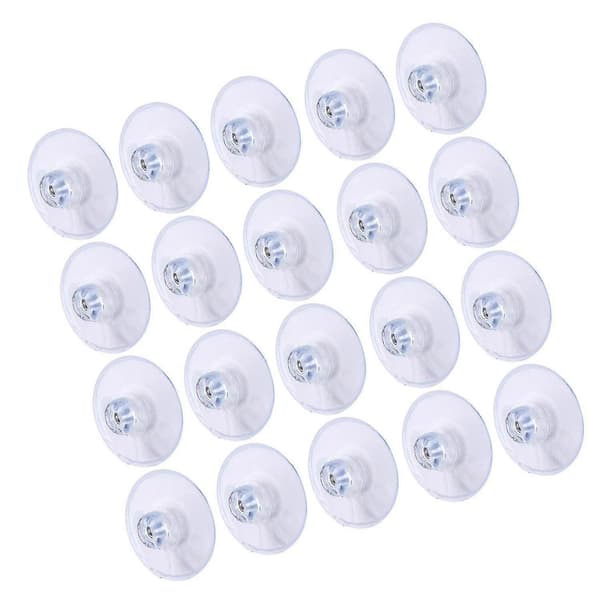 Clear Suction Cups without Hooks, Small Professional Suction Cups for Home Decoration and Organization
