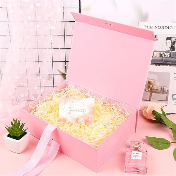 Tie Box with Bow, Paper Gift Box with Ribbon, Cardboard G
