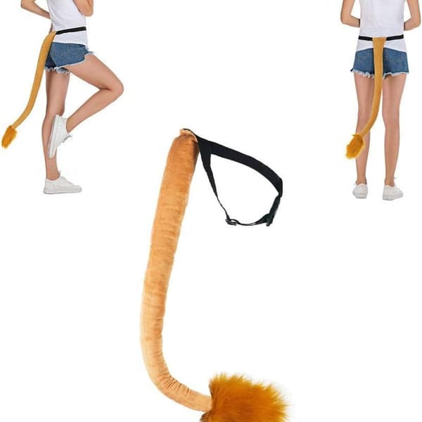 1 pc. Cute Lion Long Tail Role Play Fun KLB