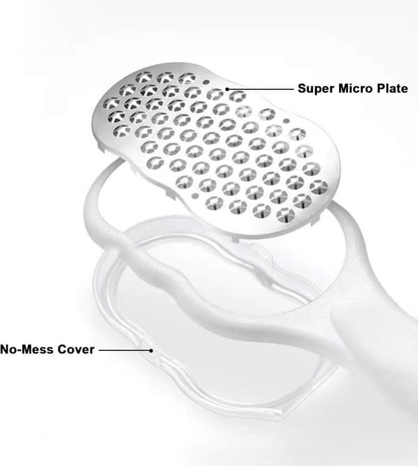 (White) 1 pc foot file, foot file, professional foot file - Pe