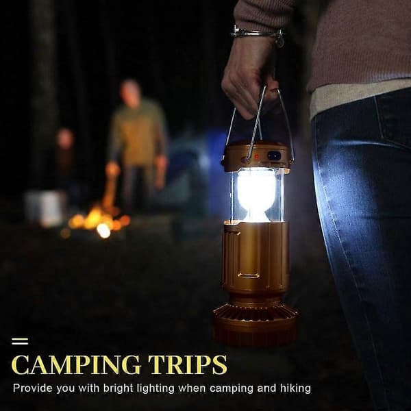 LED campingvifte for campingbelysning Bærbare teltvifter Camping LED-lamper