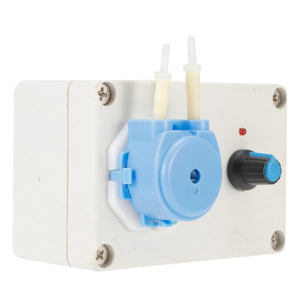 Adjustable Flow Peristaltic Liquid Pump Self-Priming Dosing Water Pump for Laboratory US 100-240V