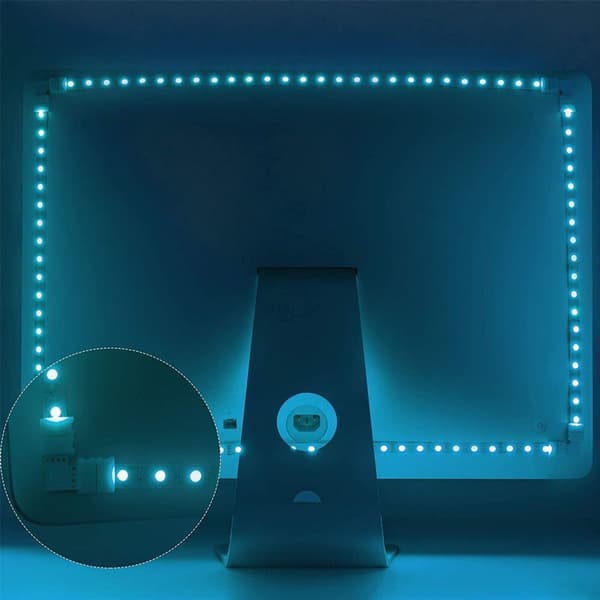 L-formet hurtigstik [12 stk.] til LED-lysbåndsstik,