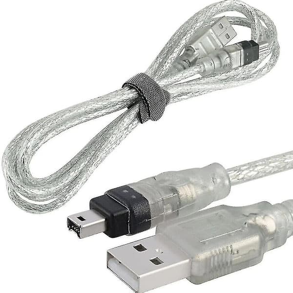 USB-datakabel til Mini DV MiniDV FireWire IEEE 1394 HDV-videokamera til redigering på PC_yux