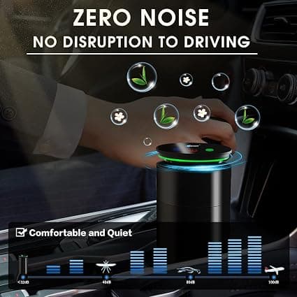 Vannfri smart diffuser for bil, bærbar mini duftdiffuser