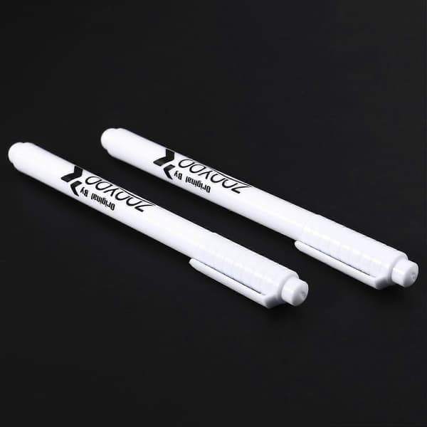 2 pcs Liquid Chalk Pen Marker For Glass Window Chalkboard Blackboard White