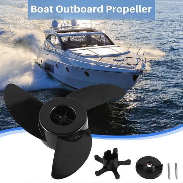 Båtpropeller Elektrisk utombordsmotorpropeller för ET44L ET54L D65L trollingmotorer monteringstillbehör