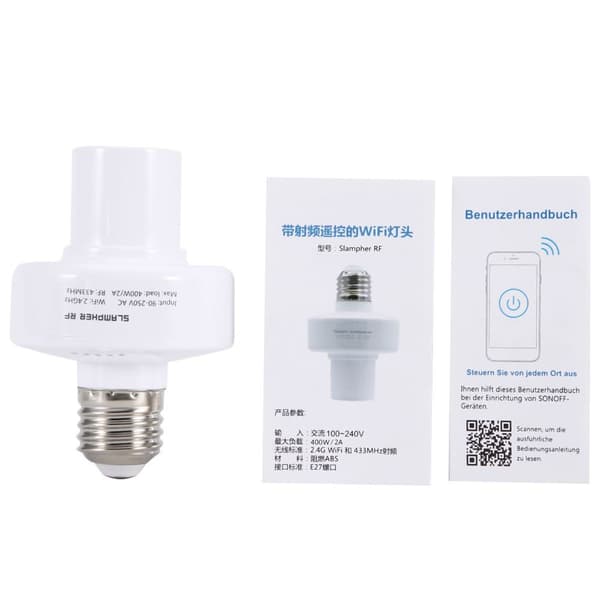 E27 Wifi Smart-lamppukanta KLB
