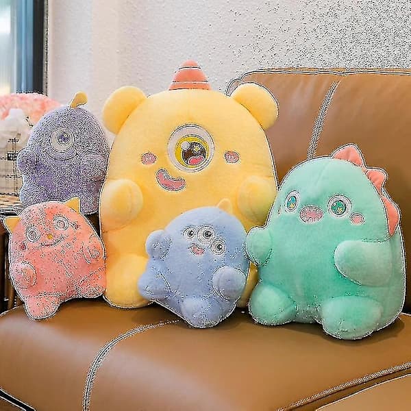 Small Monster Plush Toy Monster Doll Ugly Scratch Toy Gift Pink 23cm