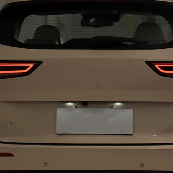 Til Haval H5 H6 H9 Bil Bagnummerpladelys Enhed, 2 STK