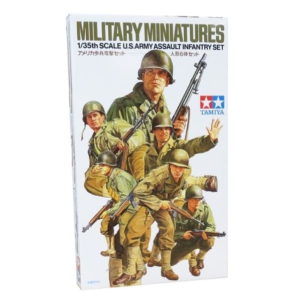 Tamiya Modelbygning US Army Assault Infantry, Skala 1:35
