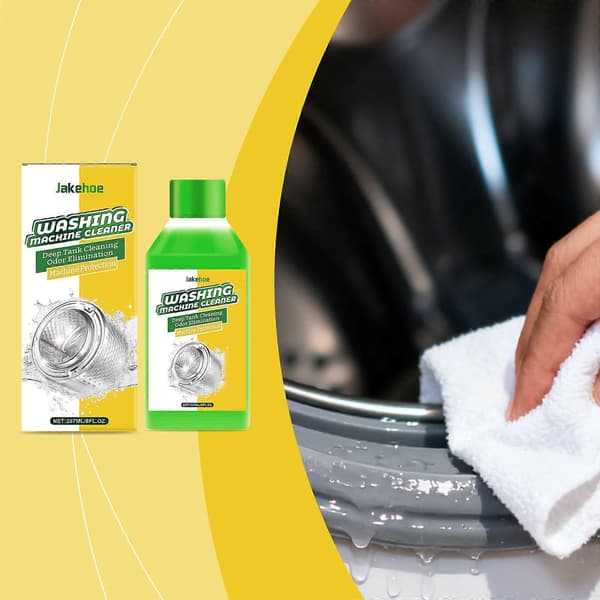 Washing Machine Drum Cleaner - Cleans Dirt and Odor, Improves Washing Machine Cleanliness, Fits All Models
