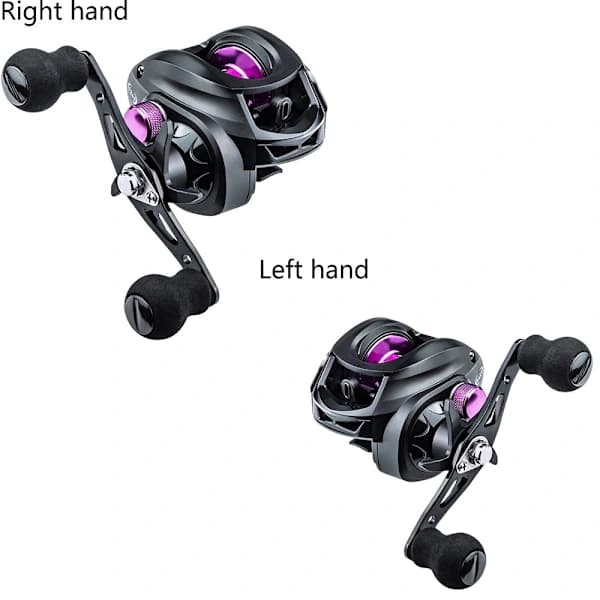 Baitcasting-hjul med 8 kg bremsekraft