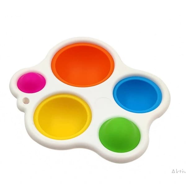 Fidget-lelut - Fidget-lelu - Pop-väriset kuplat