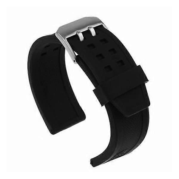 23 mm silikone armbåndsurremme til Luminox