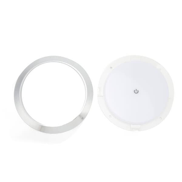 7 inch RV Touch Reading Light Ceiling Dome Light Energy Saving LED Interior Lamp Panel Aisle Light for RVs Yachts DC 12V