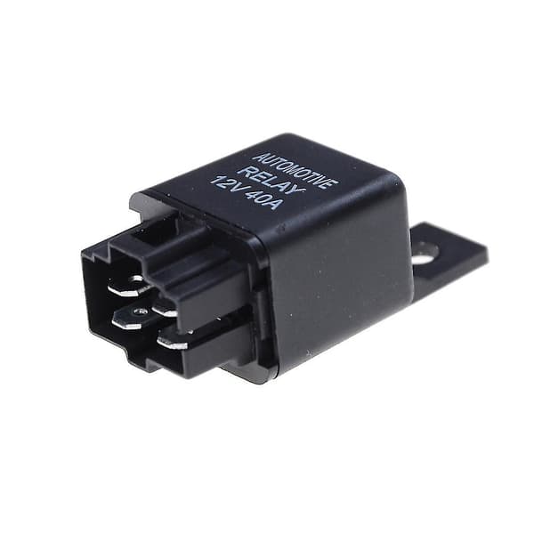 12V 40A bilrelä 4-stift SPST larmrelä med reläsockel Hfmqv - Perfekt