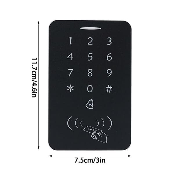 Keyless Door Lock with Keypad, Smart Lock Electronic Front Door Lock Touchscreen Keypad Door Lock Automatic Lock Supports 1000 Users