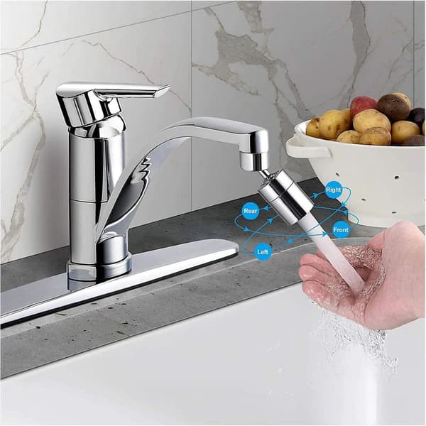 Kitchen Faucet Aerator Double Brass Swivel Ball 80 Large