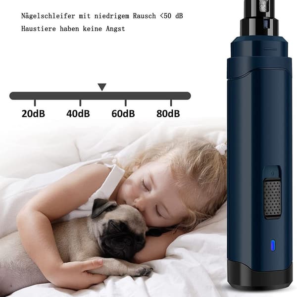 Forbedret hundeklosliper - profesjonell 2-trinns elektrisk KLB