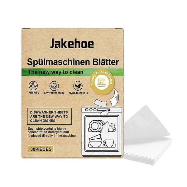 Dishwasher Cleaning Tablets, Dishwasher Descaling Maintenance Tablets - 30 Pieces/Box