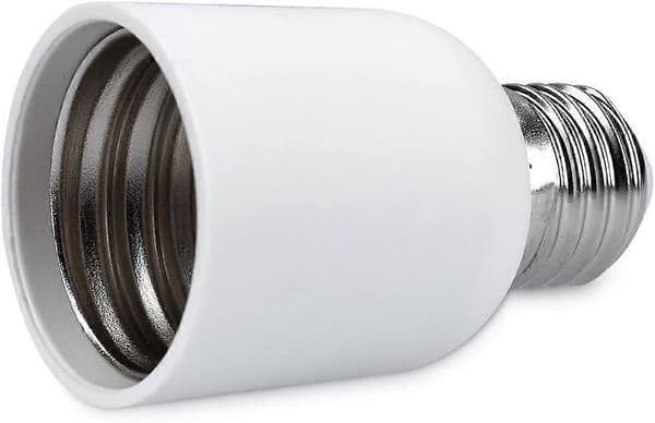 4x Sokkeladapter - E27 til E40 Sokkelomformer - E40 Sokkelholderadapter for LED Halogenlampe