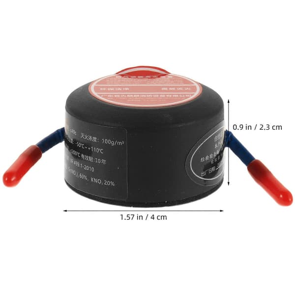 2pcs Automatic Aerosol Fire Extinguisher for Vehicle - 10g Round Self-Adhesive Car Fire Extinguisher for Car Engine, Garage, Office