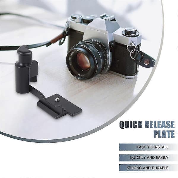 Camera L-Bracket Plate for Canon EOS M100 M200 Camera Quick Release Plate Vertical Shooting Hand Grip HEdition 0711
