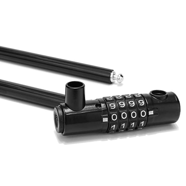 4-digit combination lock for bicycle - 18 cm with long handle - Waterproof bicycle lock
