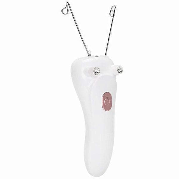 Elektrisk epilator til hårfjerning med bomuldstråd (pink)