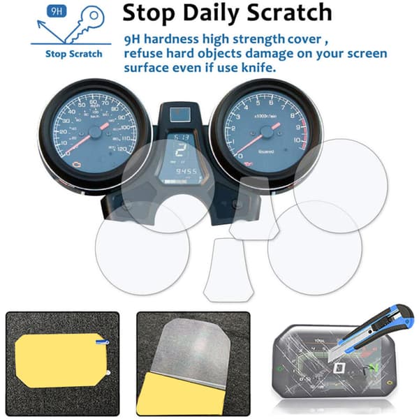 Motorcycle Cluster Scratch Protection Film Screen Protector for CB1100EX CB1100RS CB1300 SUPER 2014-2020