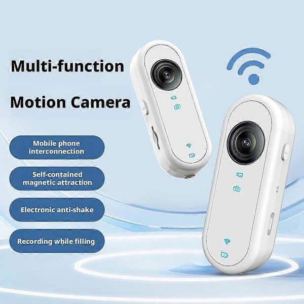 Multifunctional Thumb Action Camera for Outdoor Cycling and Mountaineering